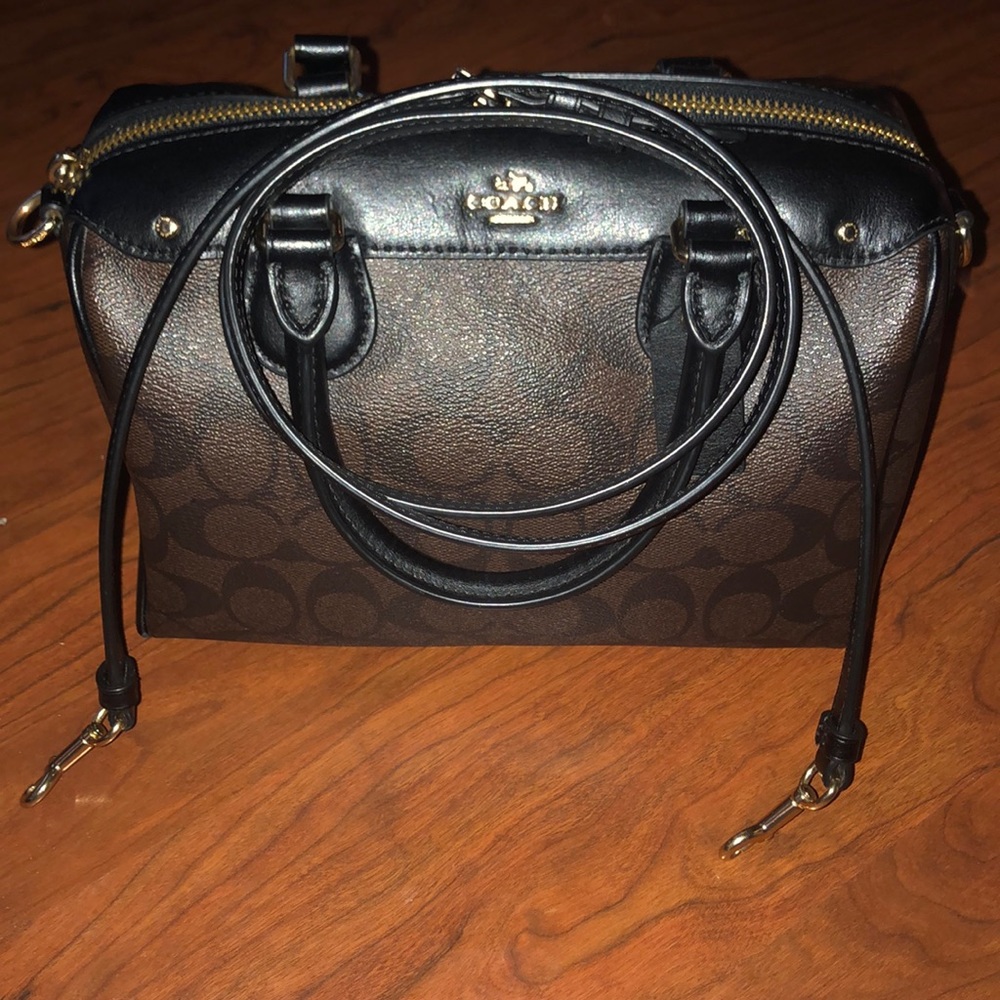 Coach brown crossbody